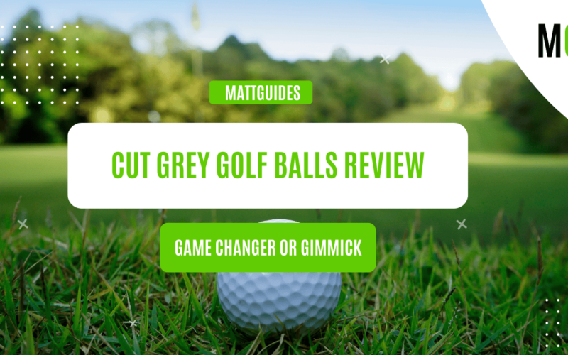 Cut Grey Golf Ball Review: Pros and Cons Uncovered