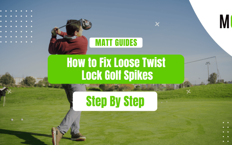 How to Fix Loose Twist Lock Golf Spikes in Minutes